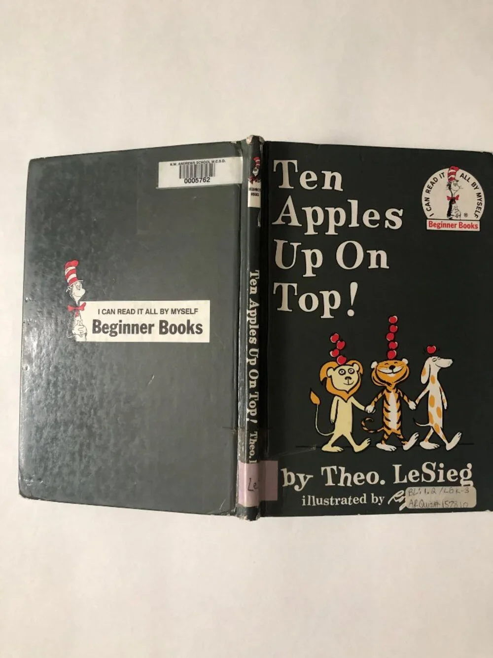 Vintage Beginner Books Dr. Seuss Lot of 3, Hardcover Book Club Edition 1961-1985